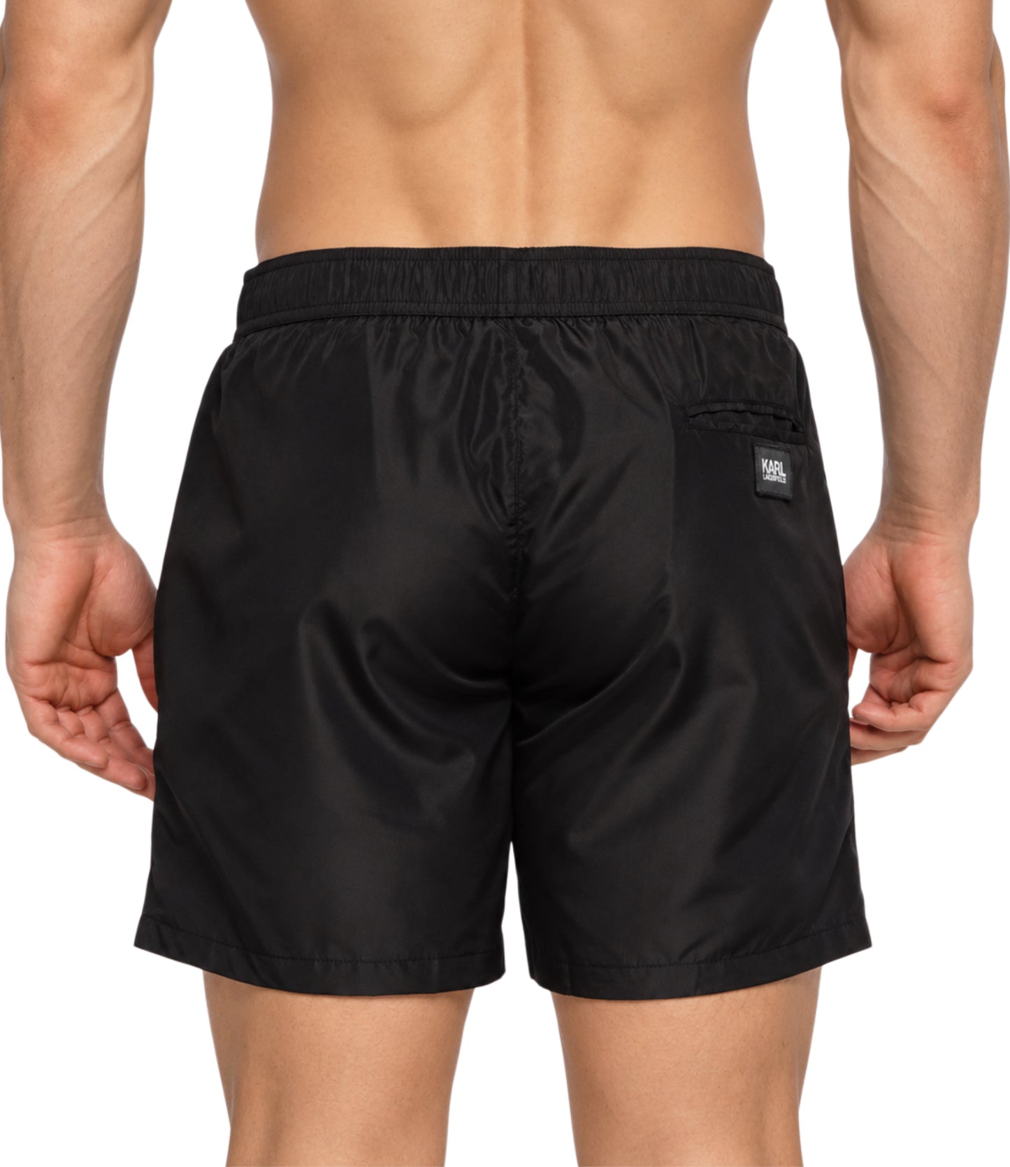 Karl lagerfeld swim short fit smaller