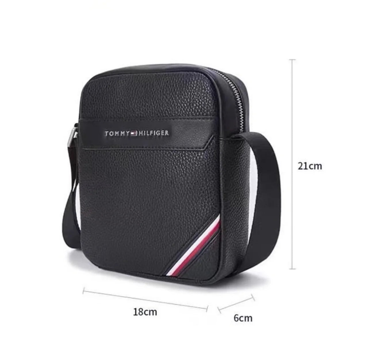 Tommy Hilfiger leather cross bag