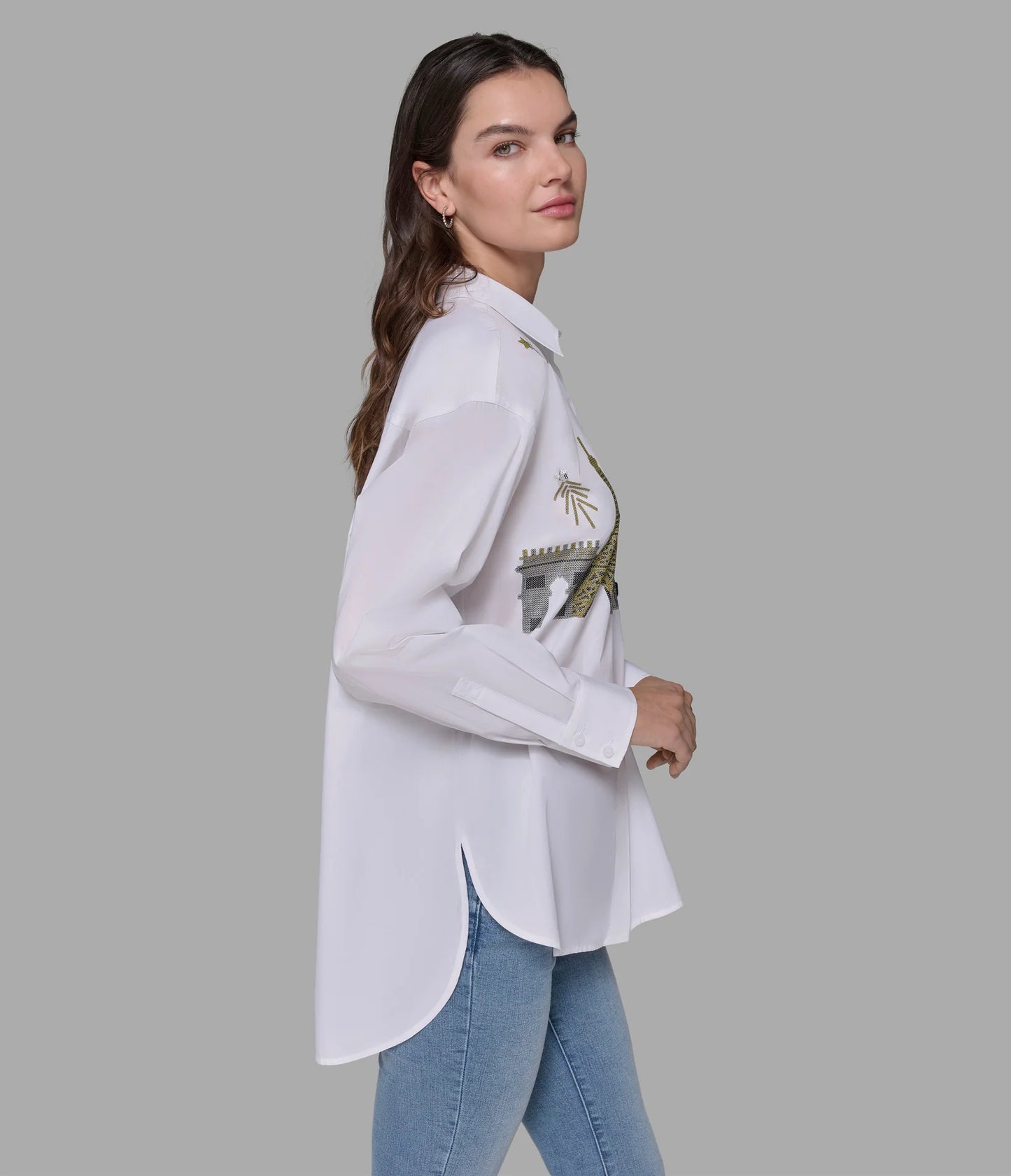 KARL LAGERFELD oversized shirt