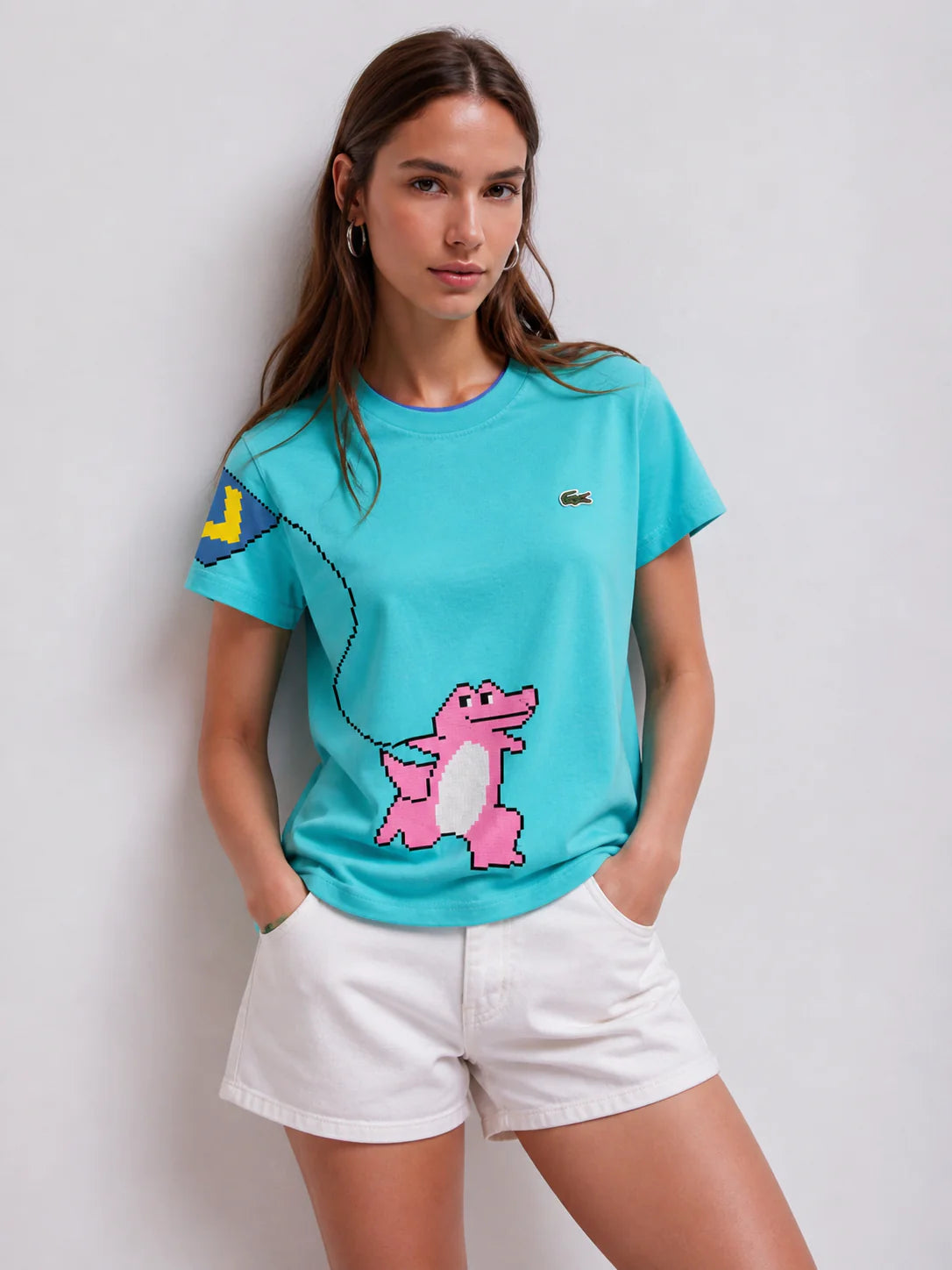 LACOTSE TSHIRT UNISEX LEGO BLUE FIT SMALLER