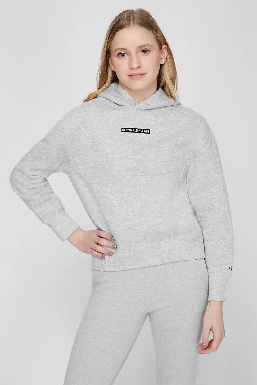 CALVIN KLEIN
Relaxed Hoodie in Organic Cotton Blend Fleece unisex
