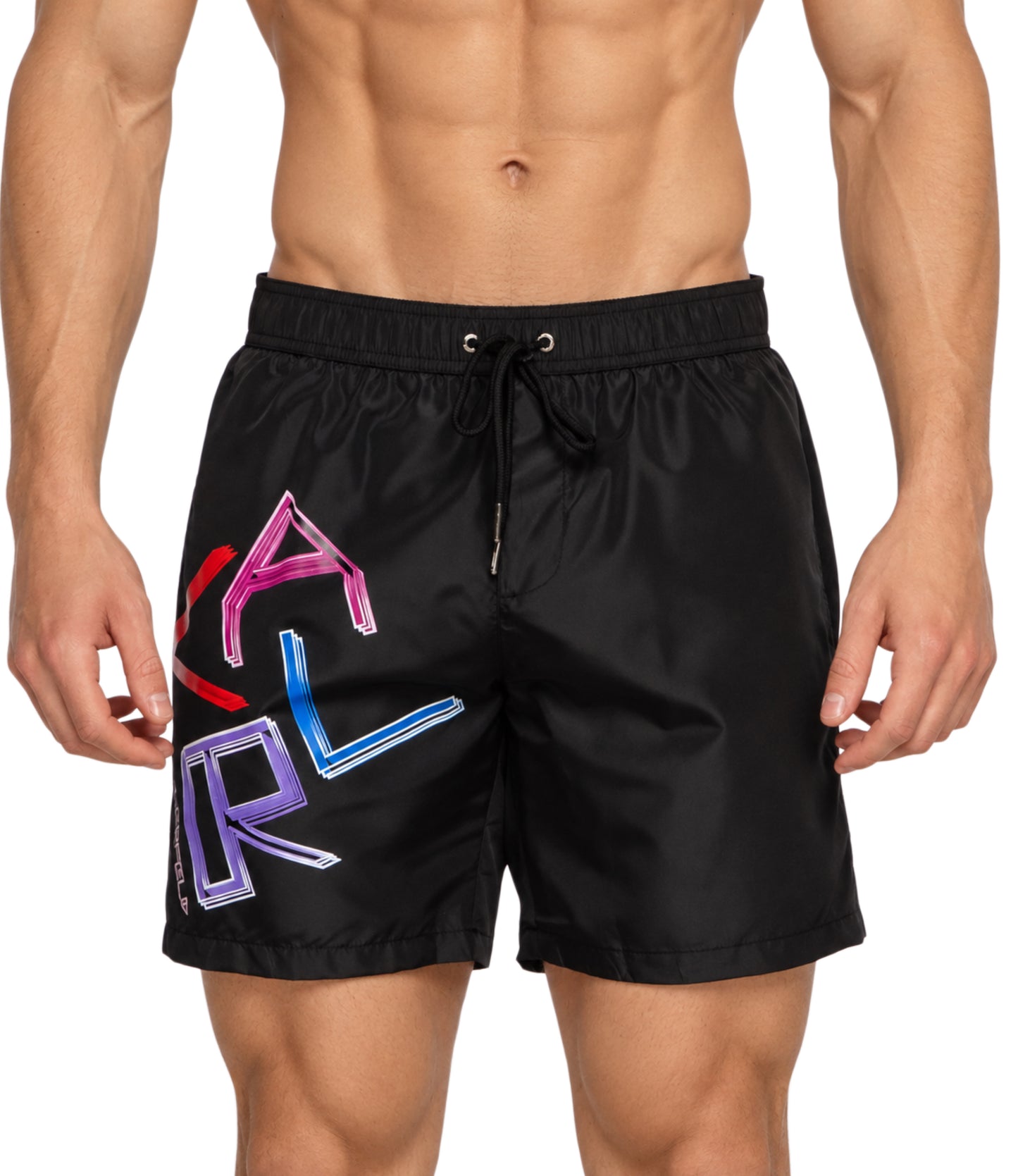Karl lagerfeld swim short fit smaller