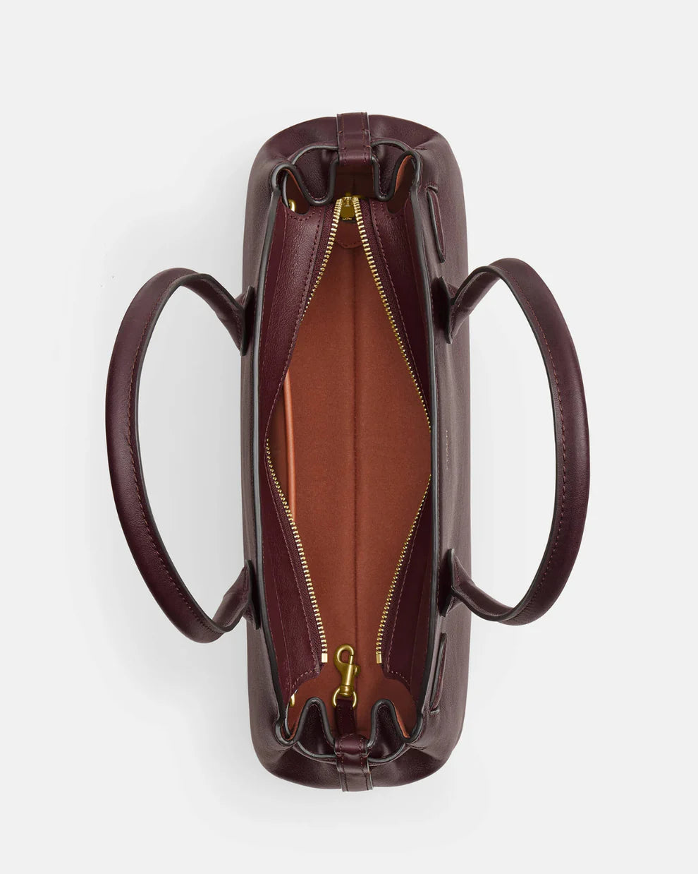COACH  
Empire Carry All 34 Bag burgandy