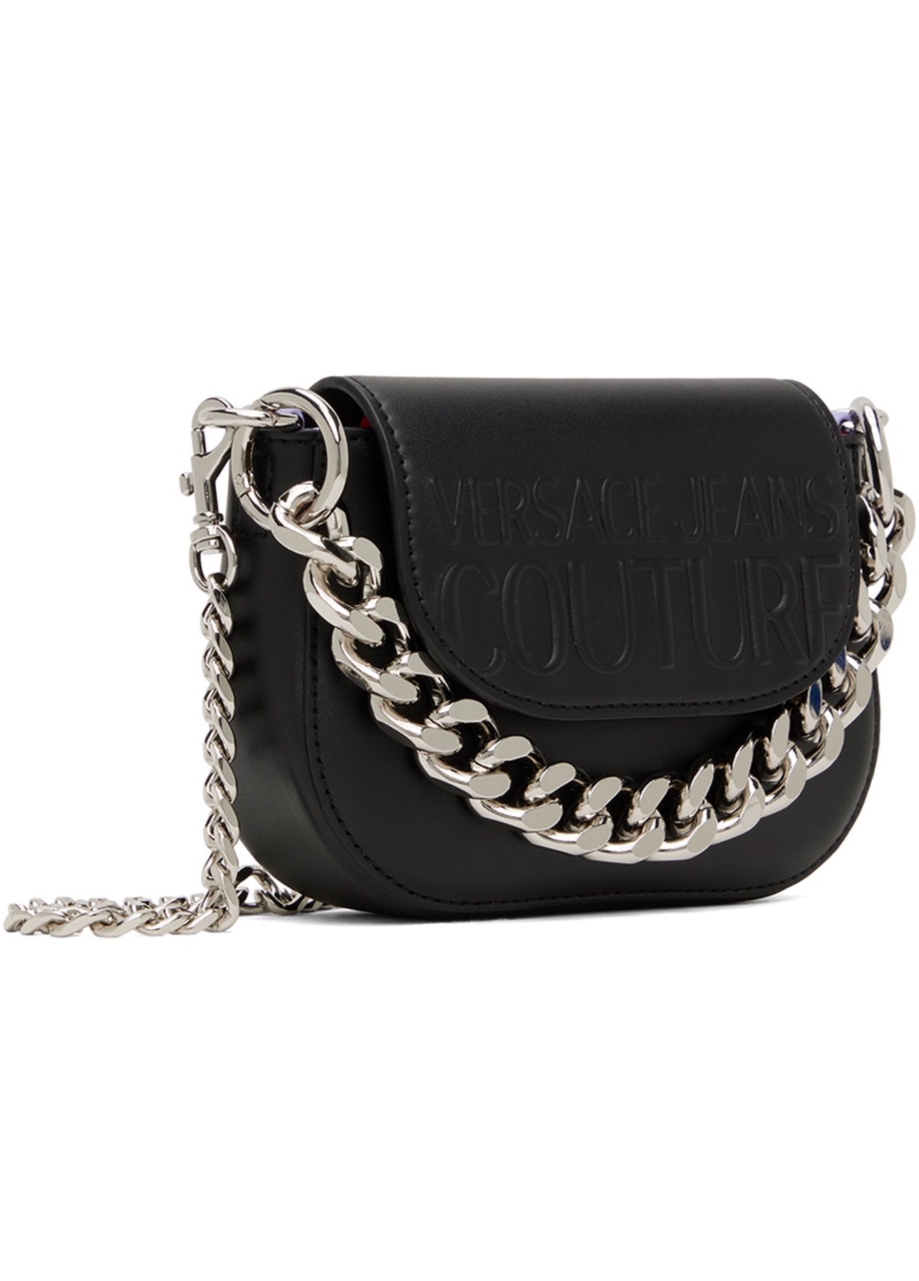 Versace Jeans Couture Black Institutional Bag