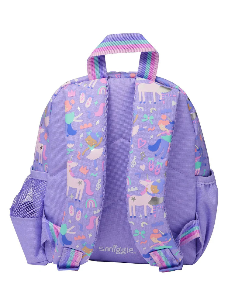 Smiggle teeny tiny backpack come with ballerina plush