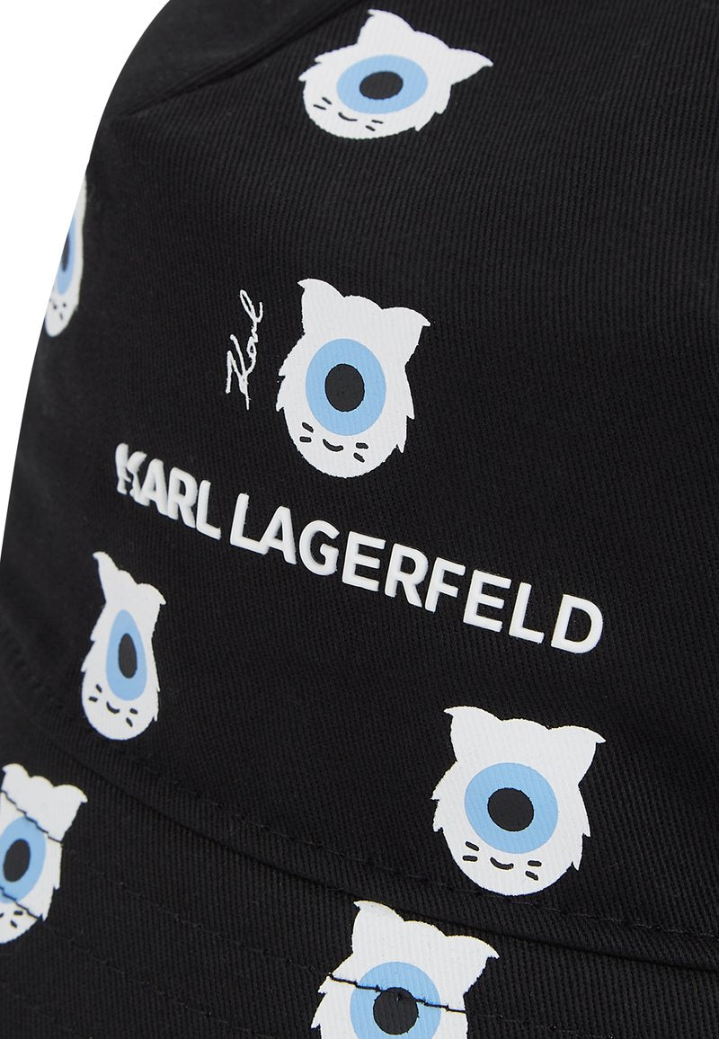 KARL LAGERFELD
X DARCEL DISAPPOINTS ALL-OVER PRINT BUCKET - Hat - black