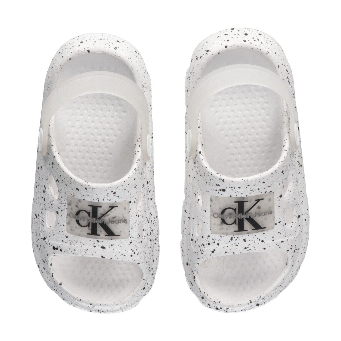 CALVIN KLEIN
All-over Paint-splatter Sandals in Rubber
