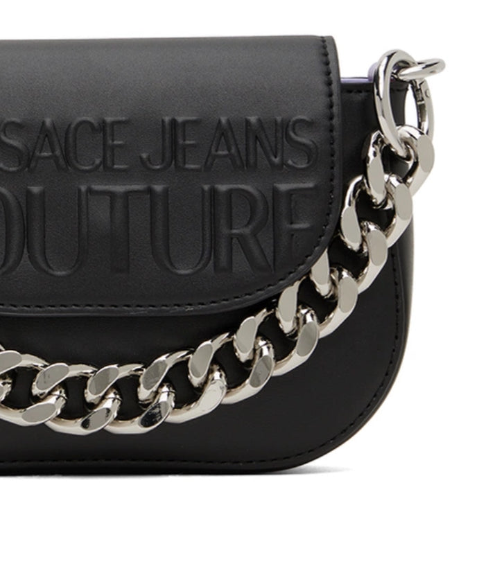 Versace Jeans Couture Black Institutional Bag