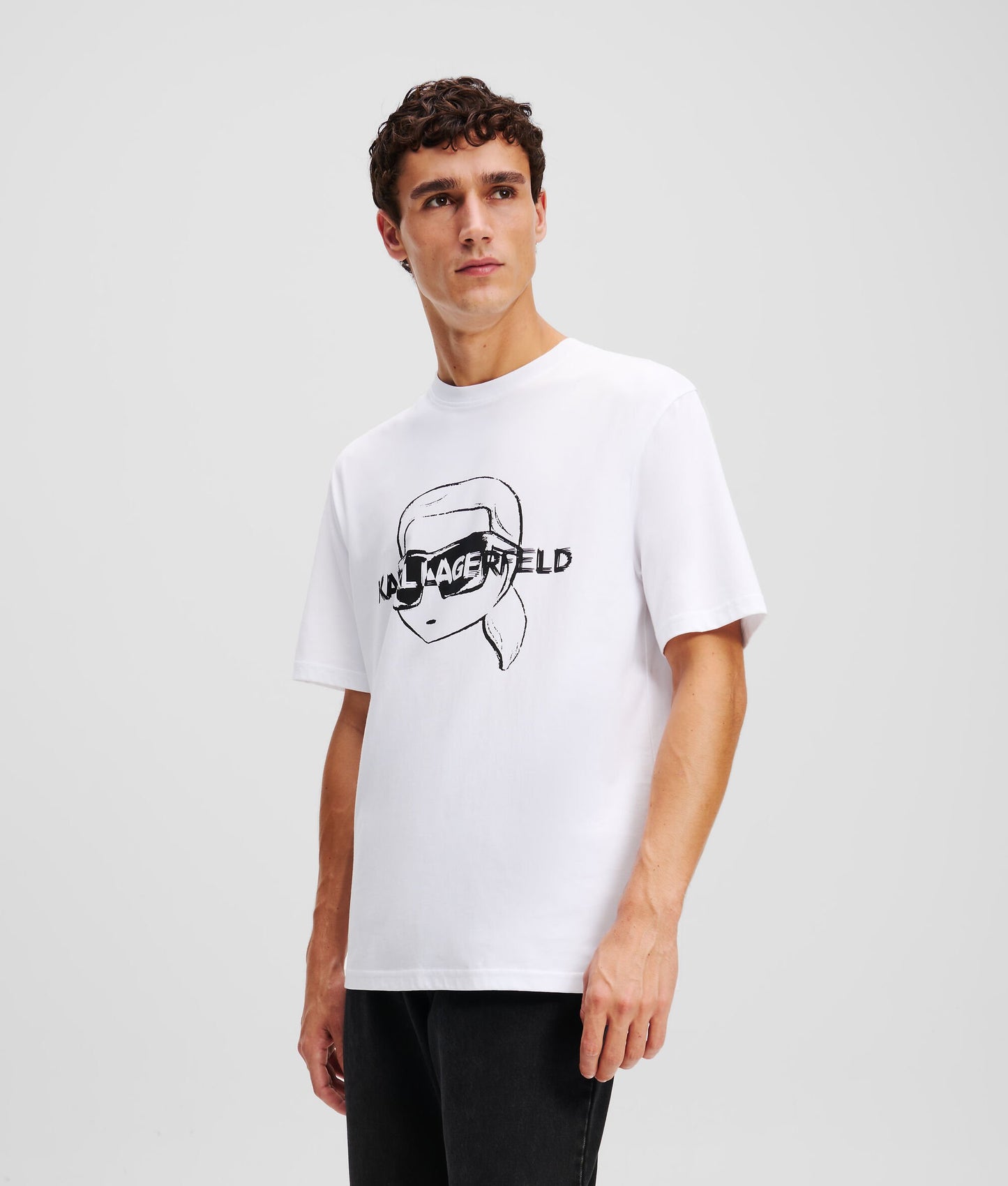 KARL LAGERFELD IKON GRAPHIC T-SHIRT