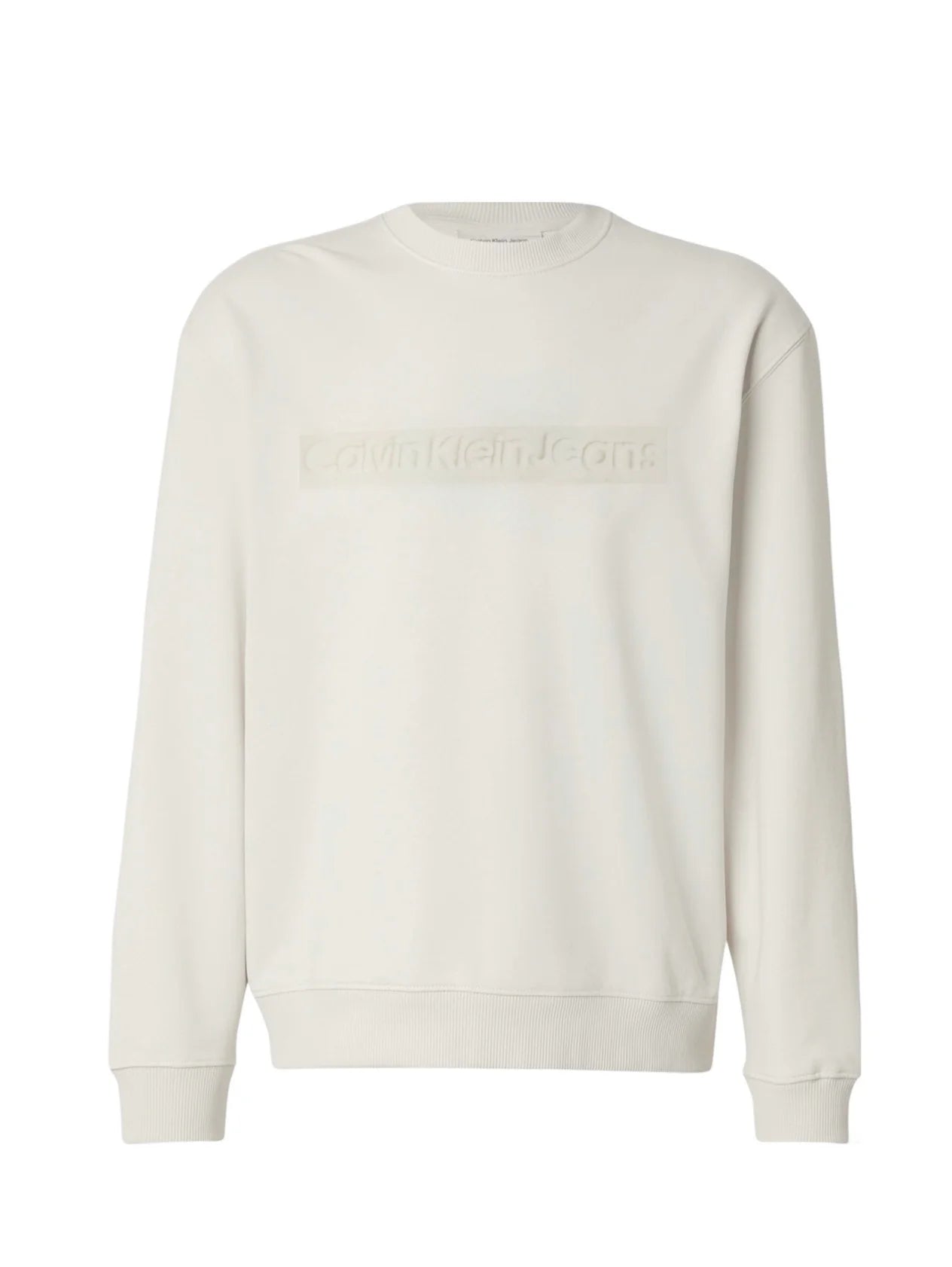 CALVIN KILEIN SWEATSHIRT ROUND FLEECE SLIM FIT