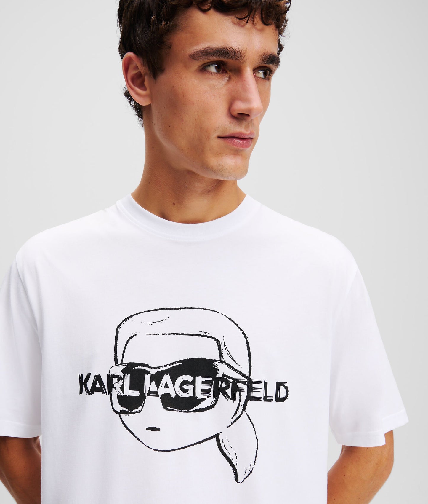 KARL LAGERFELD IKON GRAPHIC T-SHIRT