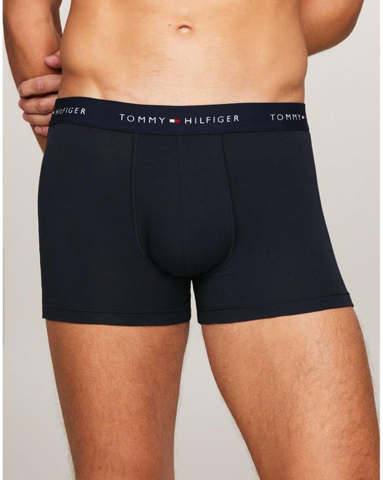 Tommy Hilfiger men’s trunks signature cotton Essentials set of 3