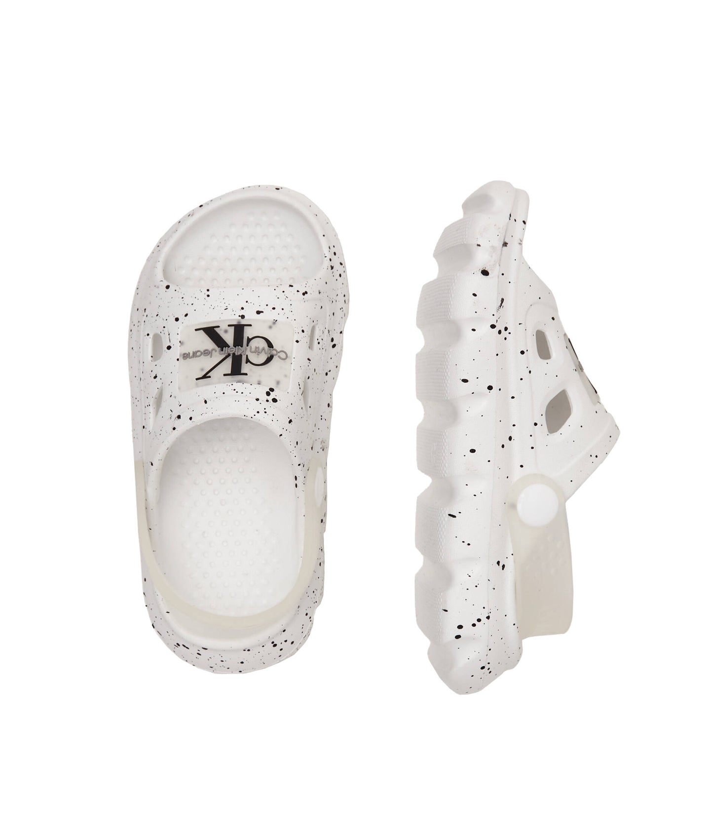CALVIN KLEIN
All-over Paint-splatter Sandals in Rubber