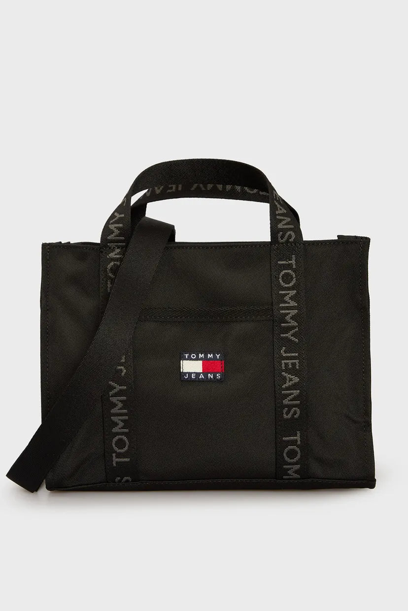 TOMMY JEANS Women's black bag TJW ESS DAILY MINI TOTE