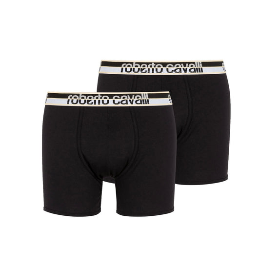 Roberto cavalli Two-Pack black Boxer Shorts with Logo Band