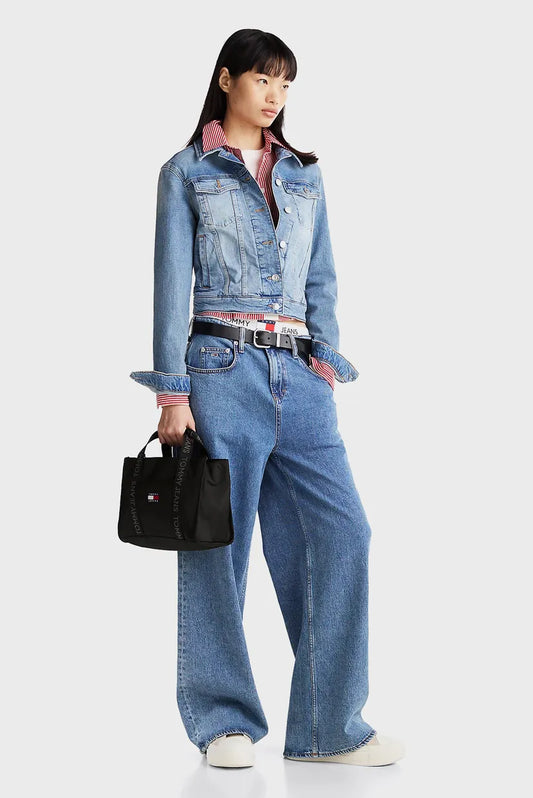 TOMMY JEANS Women's black bag TJW ESS DAILY MINI TOTE