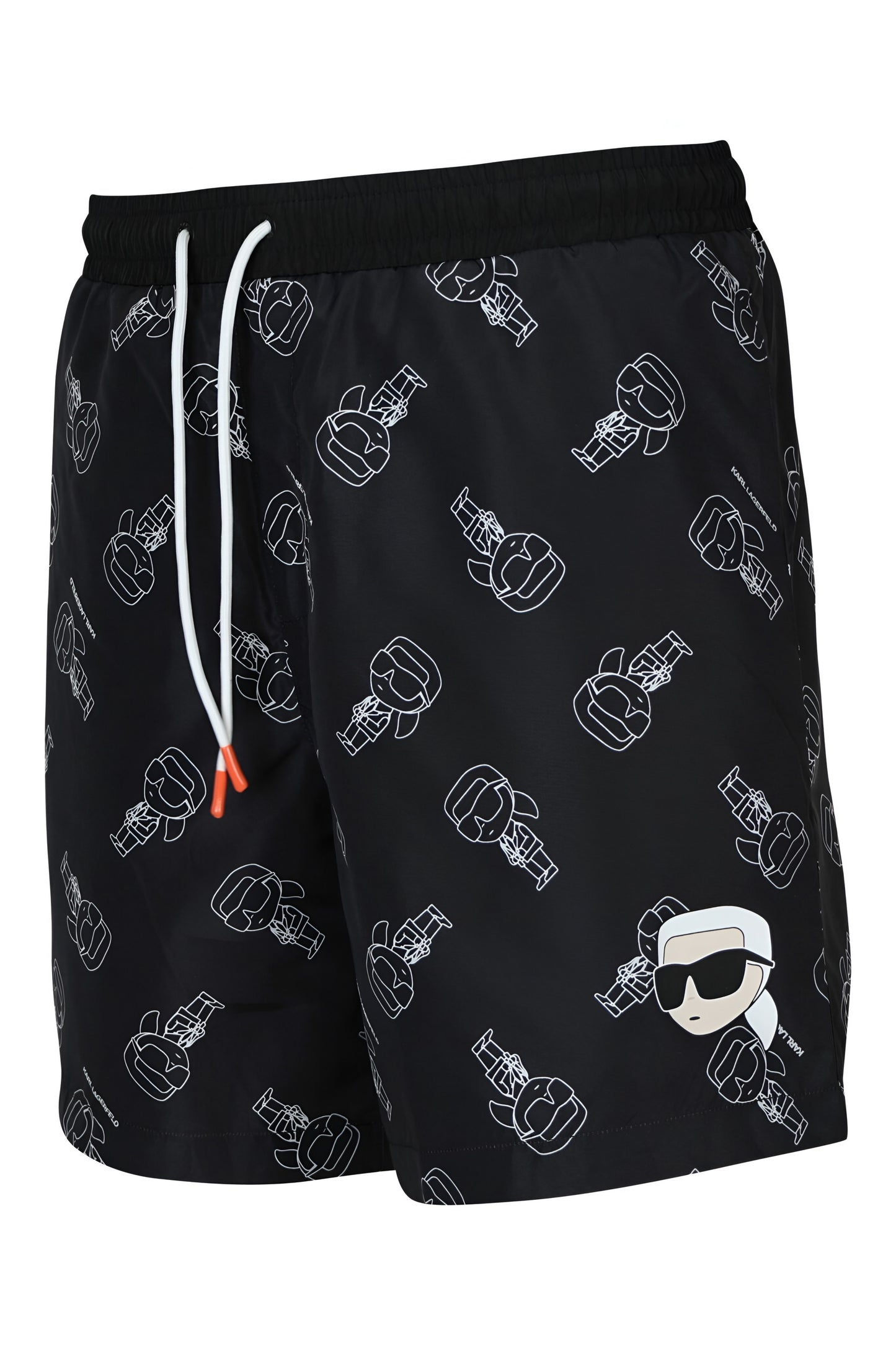 Karl Lagerfeld
Ikon logo-print swim shorts