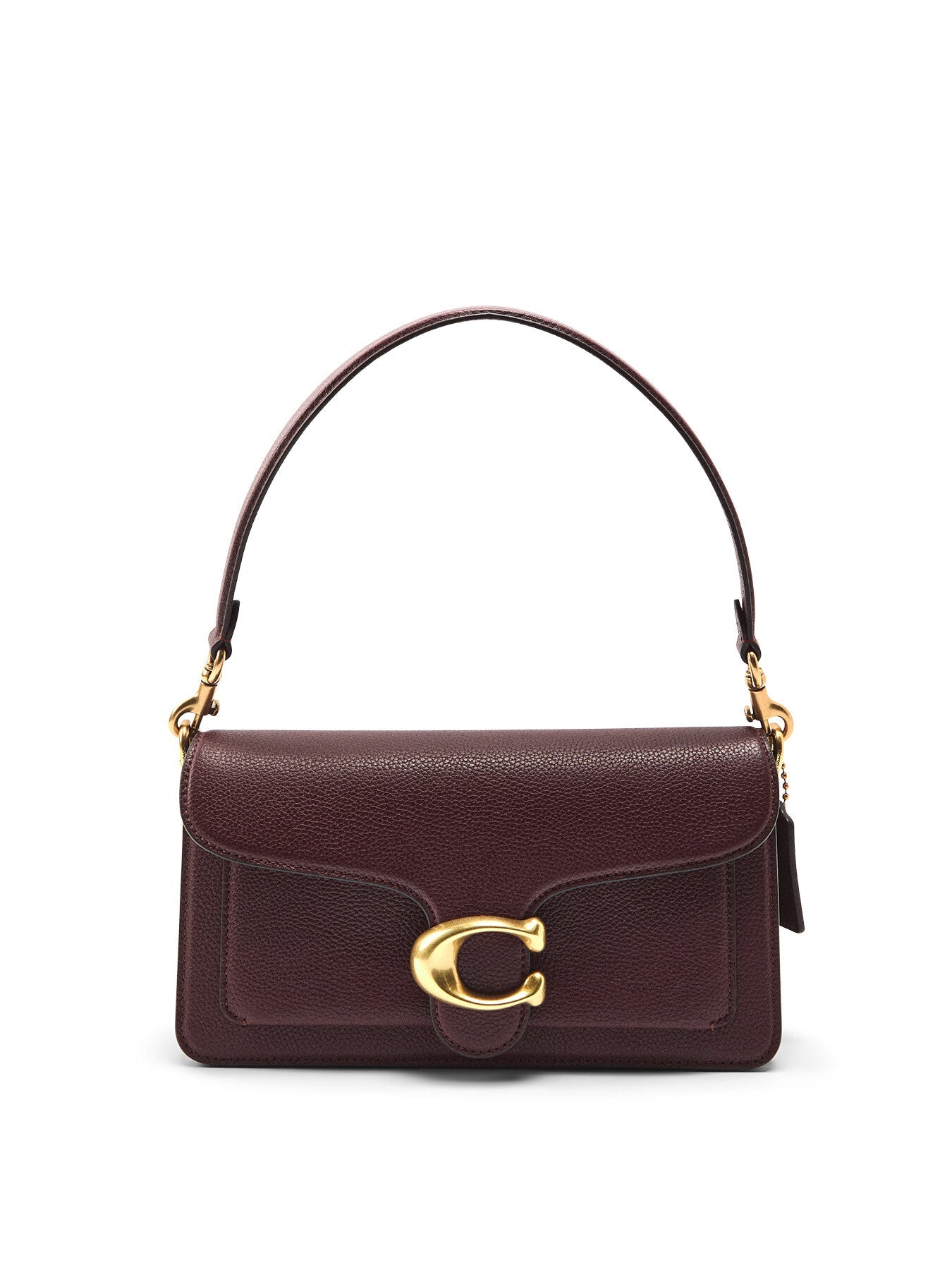 COACH Tabby 26 Leather Shoulder Bag Merlot