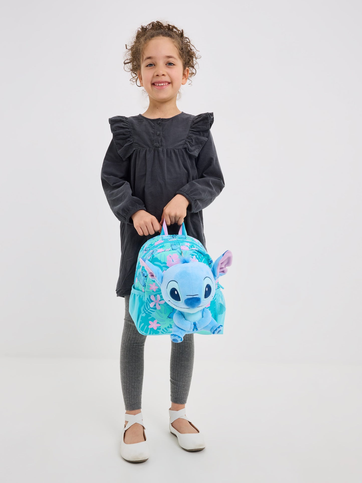 Smiggle Stitch Teeny Tiny Backpack With Detachable Plush