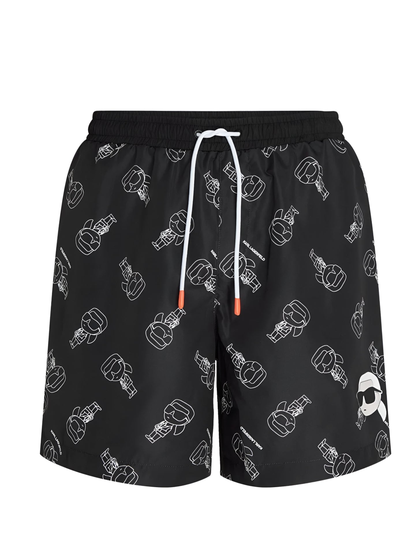 Karl Lagerfeld
Ikon logo-print swim shorts