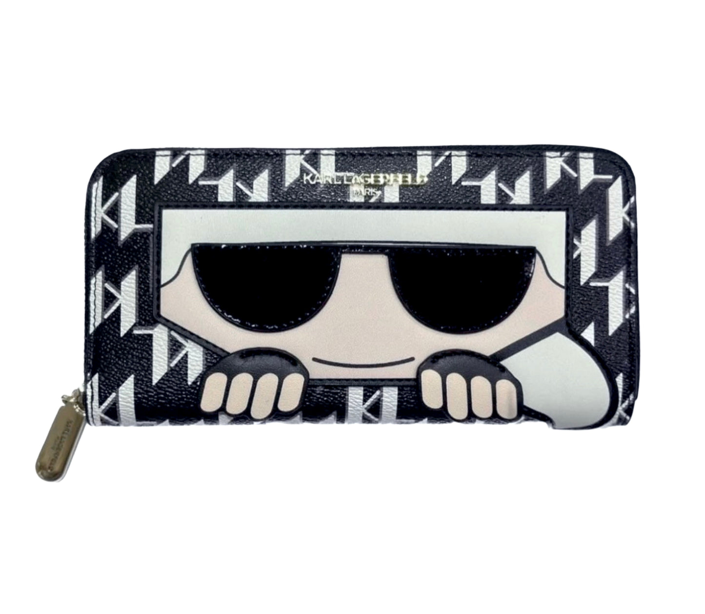 KARL LAGERFELD Women’s Zip Around Wallet