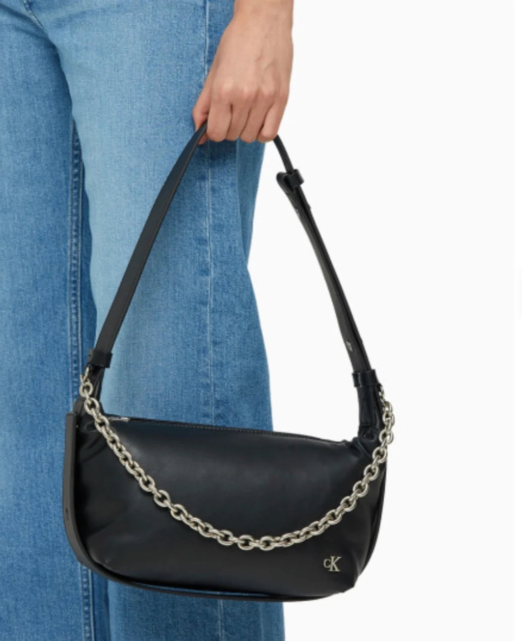 Calvin Klein Chain Parts Shoulder Bag