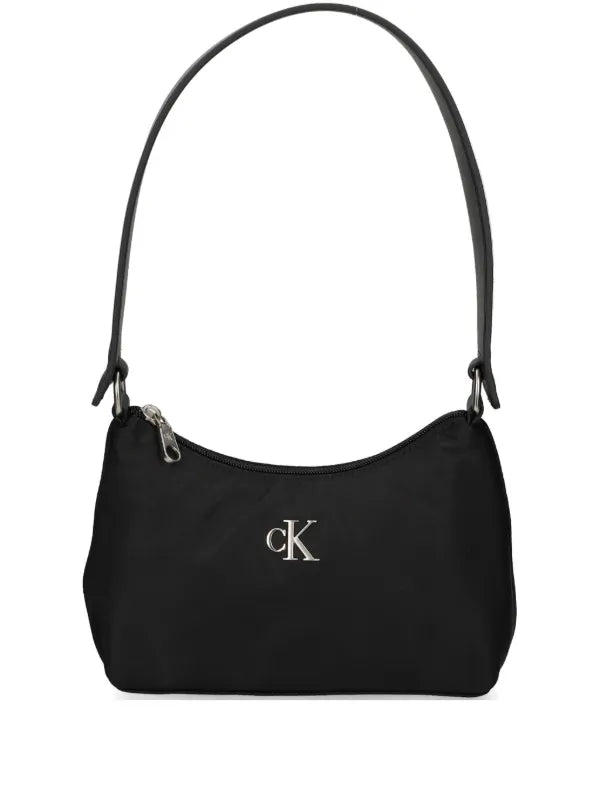 Calvin Klein Jeans logo-plaque shoulder bag