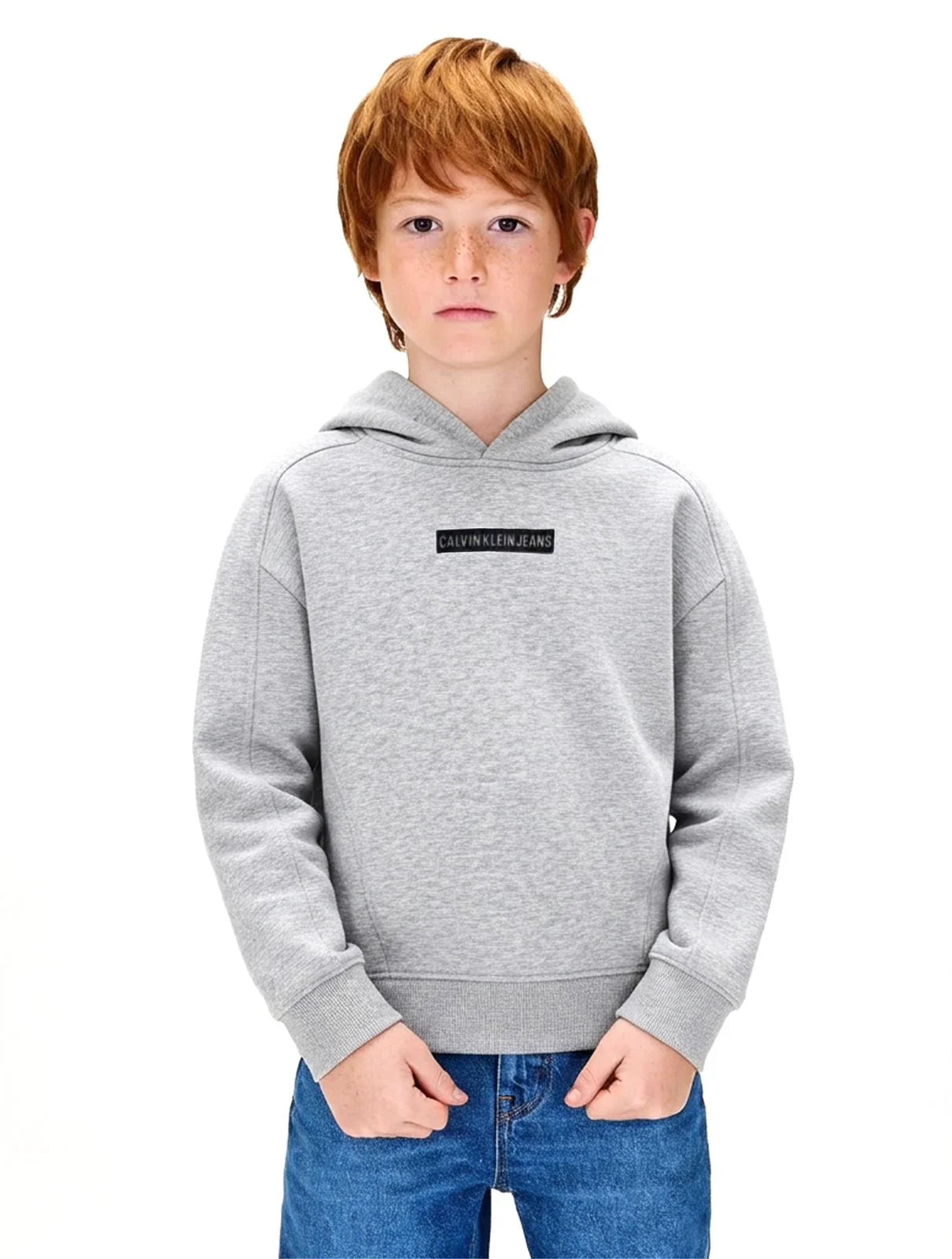 CALVIN KLEIN
Relaxed Hoodie in Organic Cotton Blend Fleece unisex