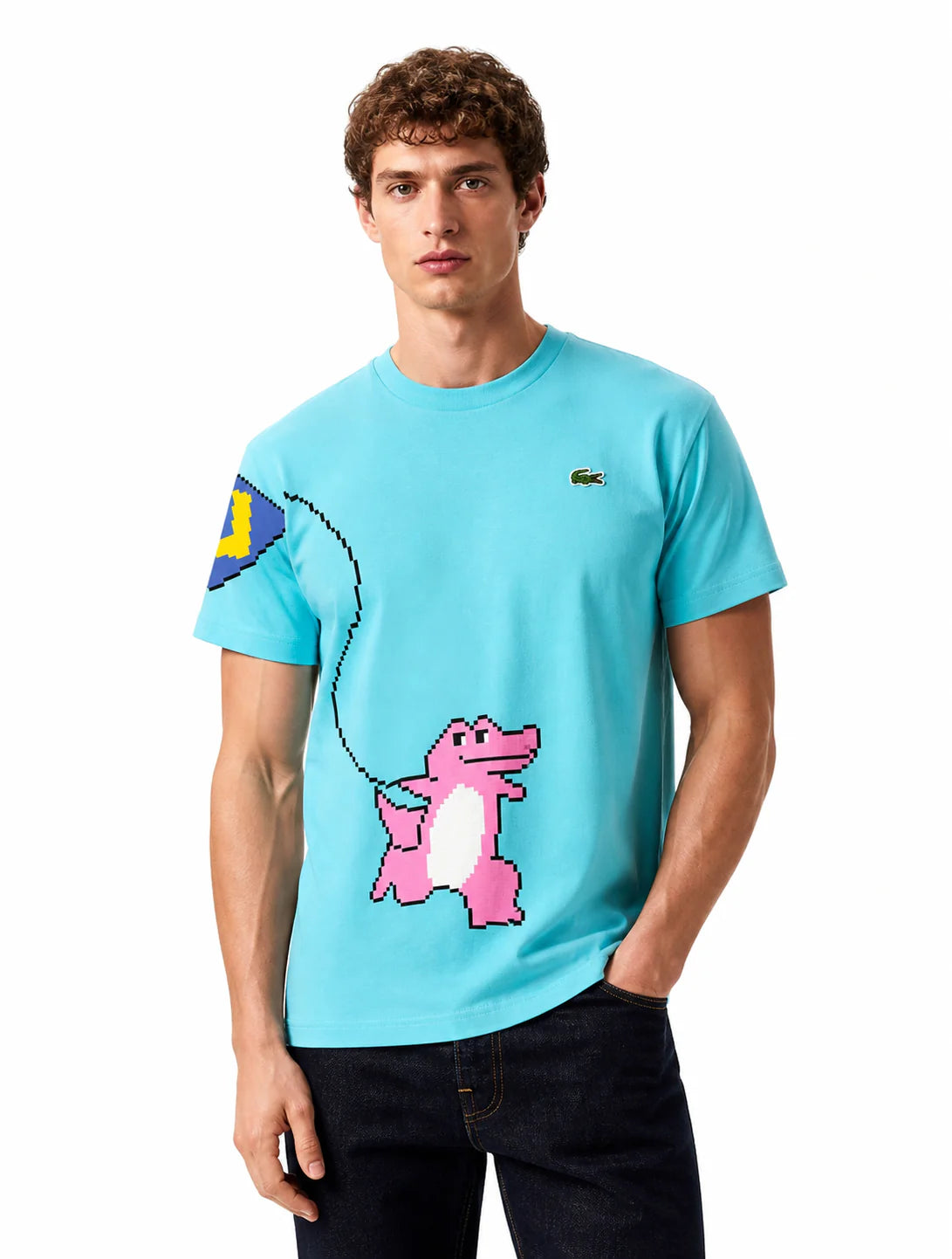 LACOTSE TSHIRT UNISEX LEGO BLUE FIT SMALLER