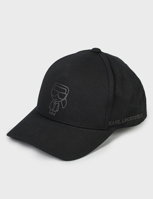 KARL LAGERFELD UNISEX Black Cap